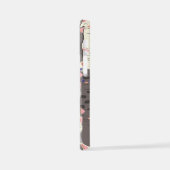 Weiße und graue Katzen iPhone Hülle (Linke Seite)