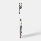 Weiße und graue Katzen iPhone Hülle (Linke Seite)