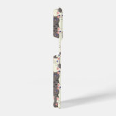 Weiße und graue Katzen iPhone Hülle (Rechte Seite)