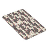 Weiße und graue Katzen Magnet (Rechte Seite)