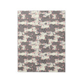 Weiße und graue Katzen Notizblock (Rotiert)