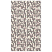Weiße und graue Katzen Tischdecke (Vorderseite)