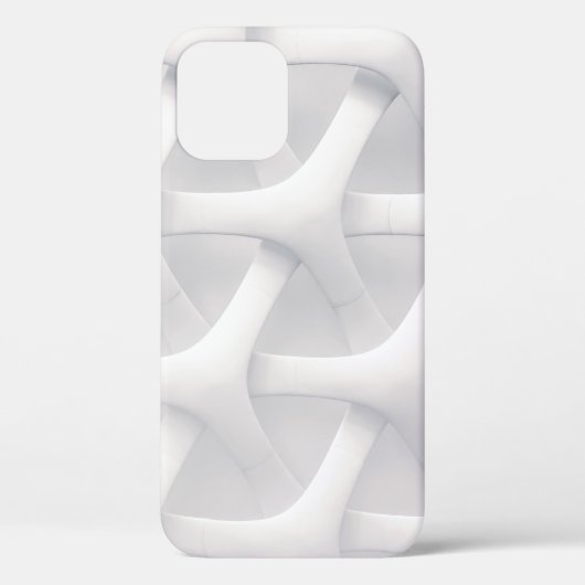 Weiße und graue optische Täuschung Case-Mate iPhone Hülle (Rückseite)