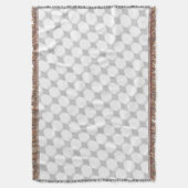 Weiße und graue Ovale und Kreise des mittleren Jah Decke (Vorderseite Vertikal)