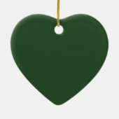 Weiße und grüne Geblüht Rose Keramik Ornament (Hinten)