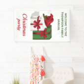 Weiße und grüne Geschenkboxen mit benutzerdefinier Banner (Insitu)