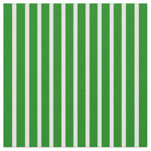 Weiße und grüne Linien Stoff