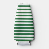 Weiße und grüne Streifen können Cooler oder als Fl Flaschenkühler (Vorderseite)