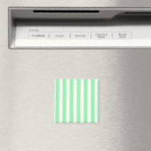 Weiße und grüne Streifen Magnet (In Situ (Geschirrspüler))