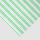 Weiße und grüne Streifen Seidenpapier (Ausschnitt)