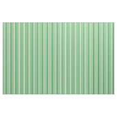 Weiße und grüne Streifen Stoff (Yard (91,4 cm))