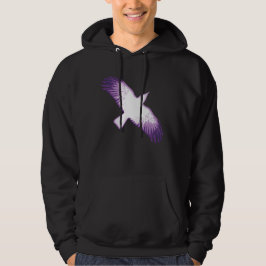 Weiße und Lila Kruge Hoodie