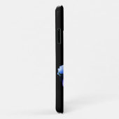 Weiße und Lila Lilien Fantasy Case-Mate iPhone Hülle (Hinten/Rechts)