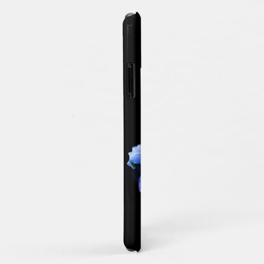 Weiße und Lila Lilien Fantasy Case-Mate iPhone Hülle (Hinten/Rechts)