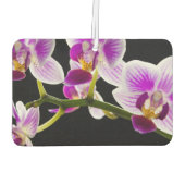 Weiße und lila Orchidee Autolufterfrischer (Rückseite)