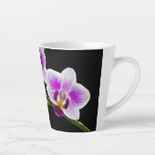 Weiße und lila Orchidee Milchtasse (Rechts)