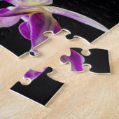 Weiße und lila Orchidee Puzzle (Seite)