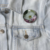 Weiße und Lila Orchideen Button (Beispiel)