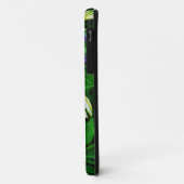 Weiße und orange KoneBlumen Case-Mate iPhone Hülle (Hinten/Links)