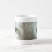 Weiße und orangefarbene Tabby-Katze Verwandlungstasse (Mittel)