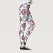 Weiße und rosa Eistümpfe Leggings (Rechts)