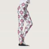 Weiße und rosa Eistümpfe Leggings (Rechts)