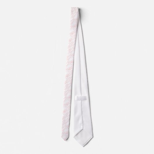 Weiße und rosa Krawatte (Rückseite)