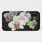 weiße und rosa Orchidee Case-Mate iPhone Hülle (Rückseite (Horizontal))