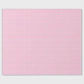Weiße und rosa Rohrgeflecht-Weberei Geschenkpapier (Flach)