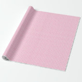 Weiße und rosa Rohrgeflecht-Weberei Geschenkpapier (Ungerollt)