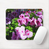 Weiße und rote Lilie Mousepad (Mit Mouse)