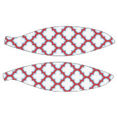 Weiße und rote Trellis, Gitter, Quatrefolie Basketball (Panele)