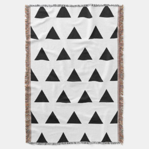 Weiße und schwarze Dreiecke Decke