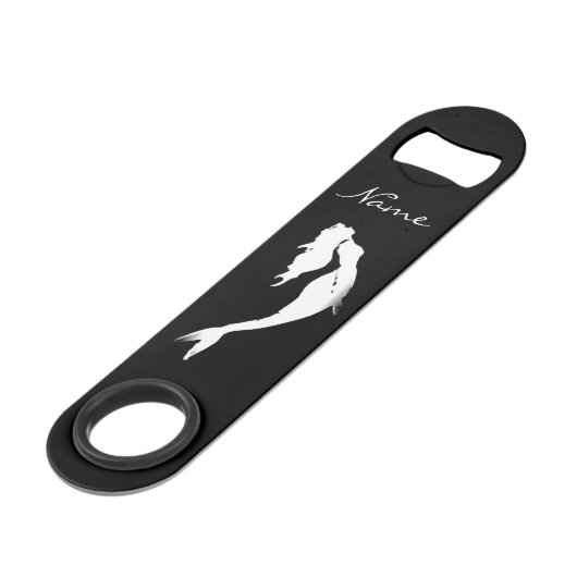 Weiße Unterwassermeerjungfrau, die Thunder_Cove Speed Flaschenöffner (Vorderseite Schrägansicht)