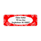 Weiße Valentinische Mazes (Vorne)