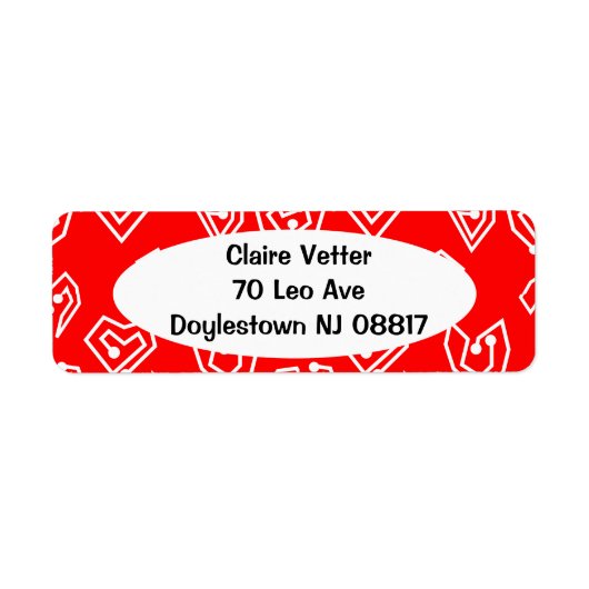 Weiße Valentinische Mazes (Vorne)