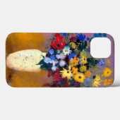 Weiße Vase mit Blume Odilon Redon Case-Mate iPhone Hülle (Rückseite (Horizontal))