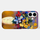 Weiße Vase mit Blume Odilon Redon Case-Mate iPhone Hülle (Rückseite (Horizontal))