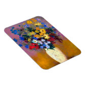 Weiße Vase mit Blume Odilon Redon Magnet (Rechte Seite)
