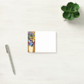 Weiße Vase mit Blume Odilon Redon Post-it Klebezettel (Büro)