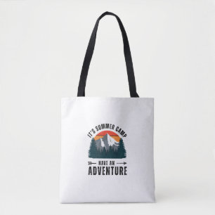 Weiße Vintage-Retro-Bergabenteuer-Schultertasche Tasche