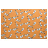 Weiße Violinen Stoff (Fat Quarter (45,7 x 55,9 cm))