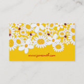 Weiße Visitenkarte (Rückseite)