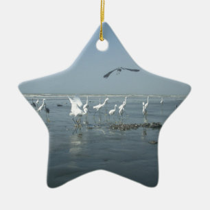 Weiße Vögel featehres hakuna matata.JPG Keramik Ornament