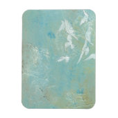 Weiße Vögel fliegen durch den blauen Himmel Magnet (Vertikal)