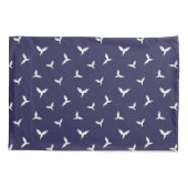 Weiße Vögel. Kissenbezug (Rückseite)