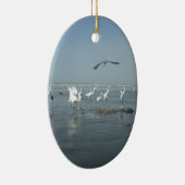 Weiße Vögel zeigen Hakuna matata.JPG Keramikornament (Rechts)