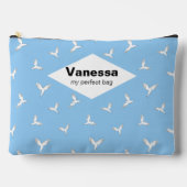 Weiße Vögel. Zubehörtasche (Vorderseite)