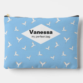 Weiße Vögel. Zubehörtasche