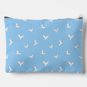 Weiße Vögel. Zubehörtasche (Rückseite)